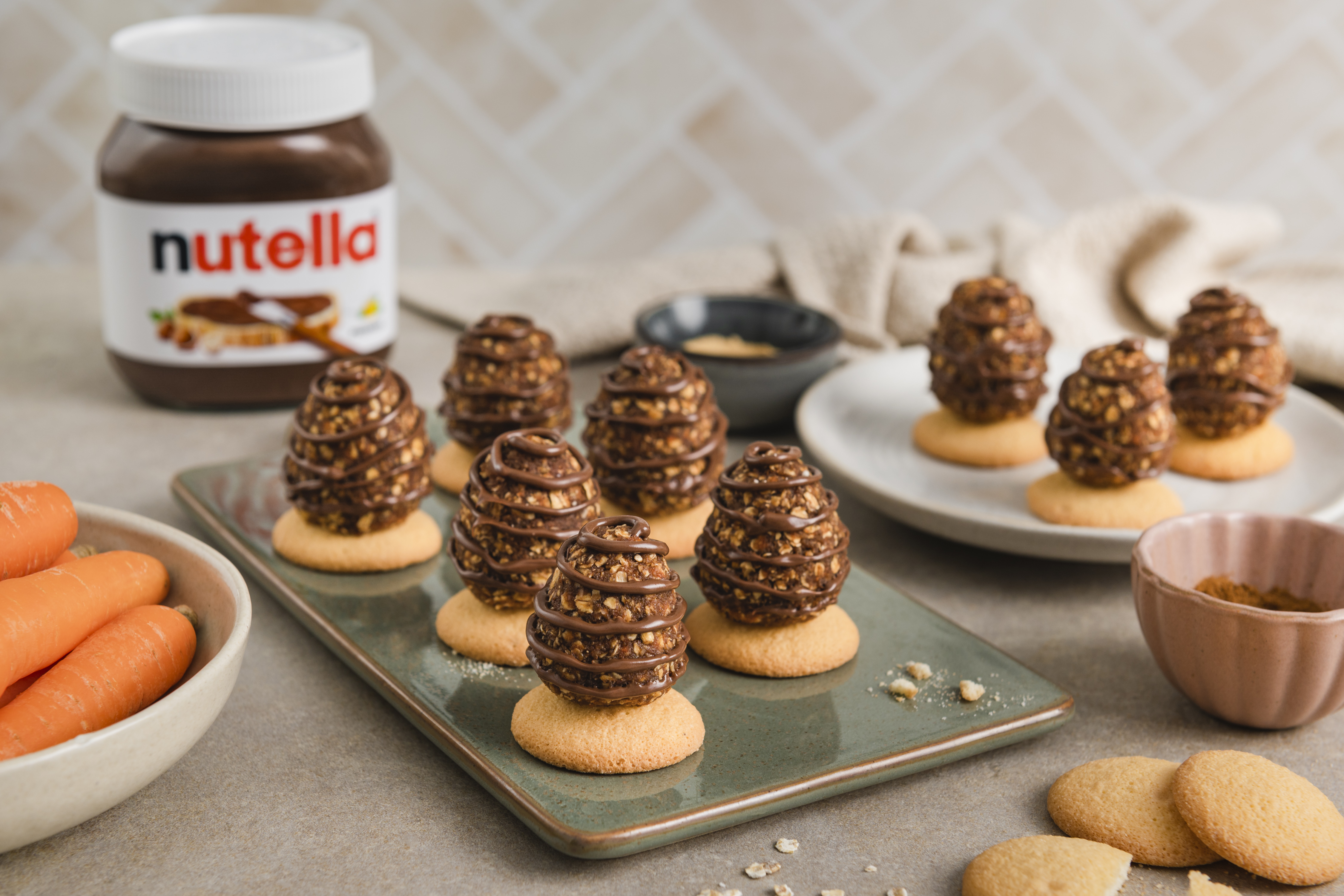 No-Bake Carrot Cake Trüffel mit nutella® | Oster Rezept