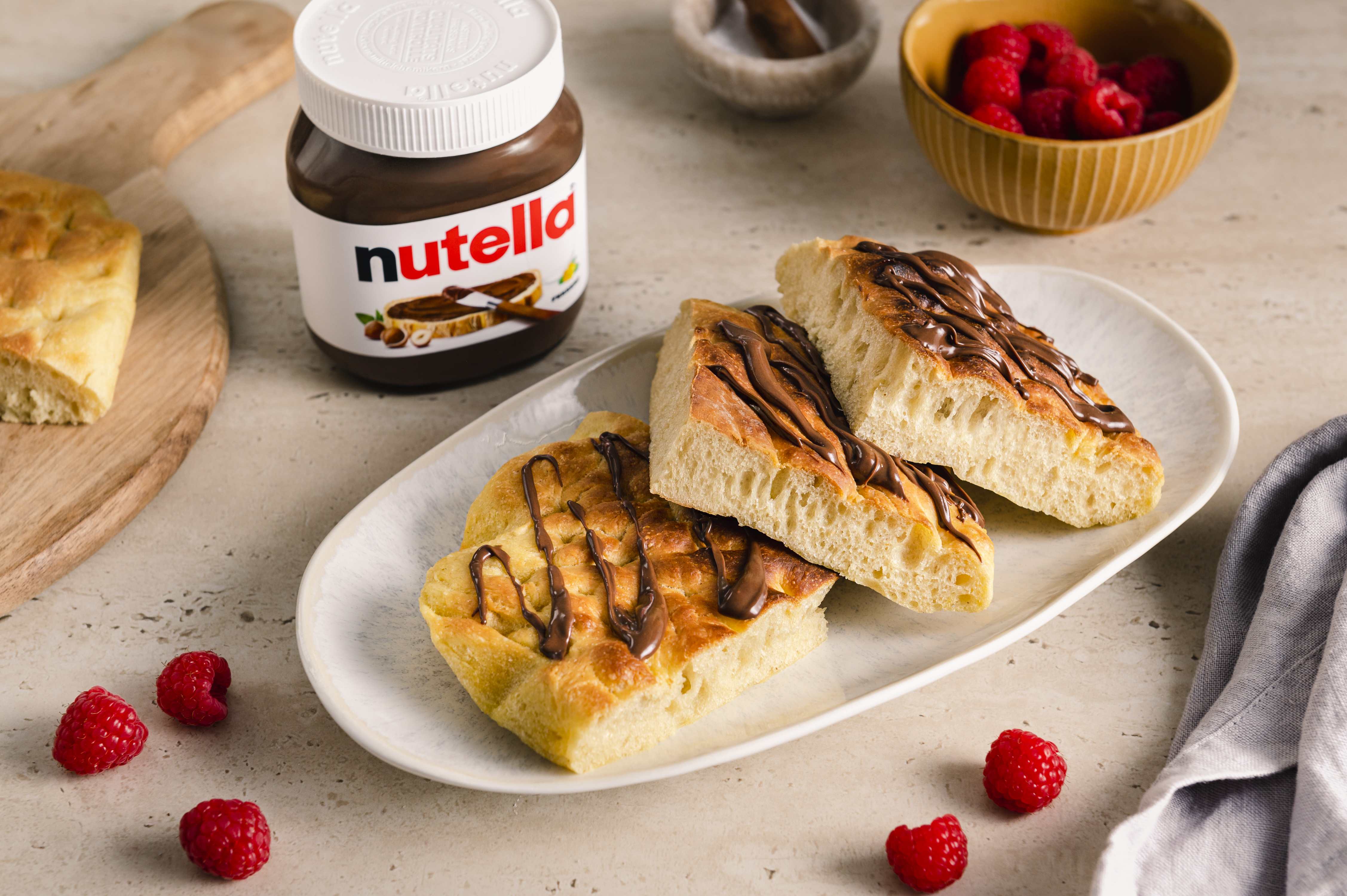 Focaccia Rezept aus dem Airfryer | Schnell & mit nutella®