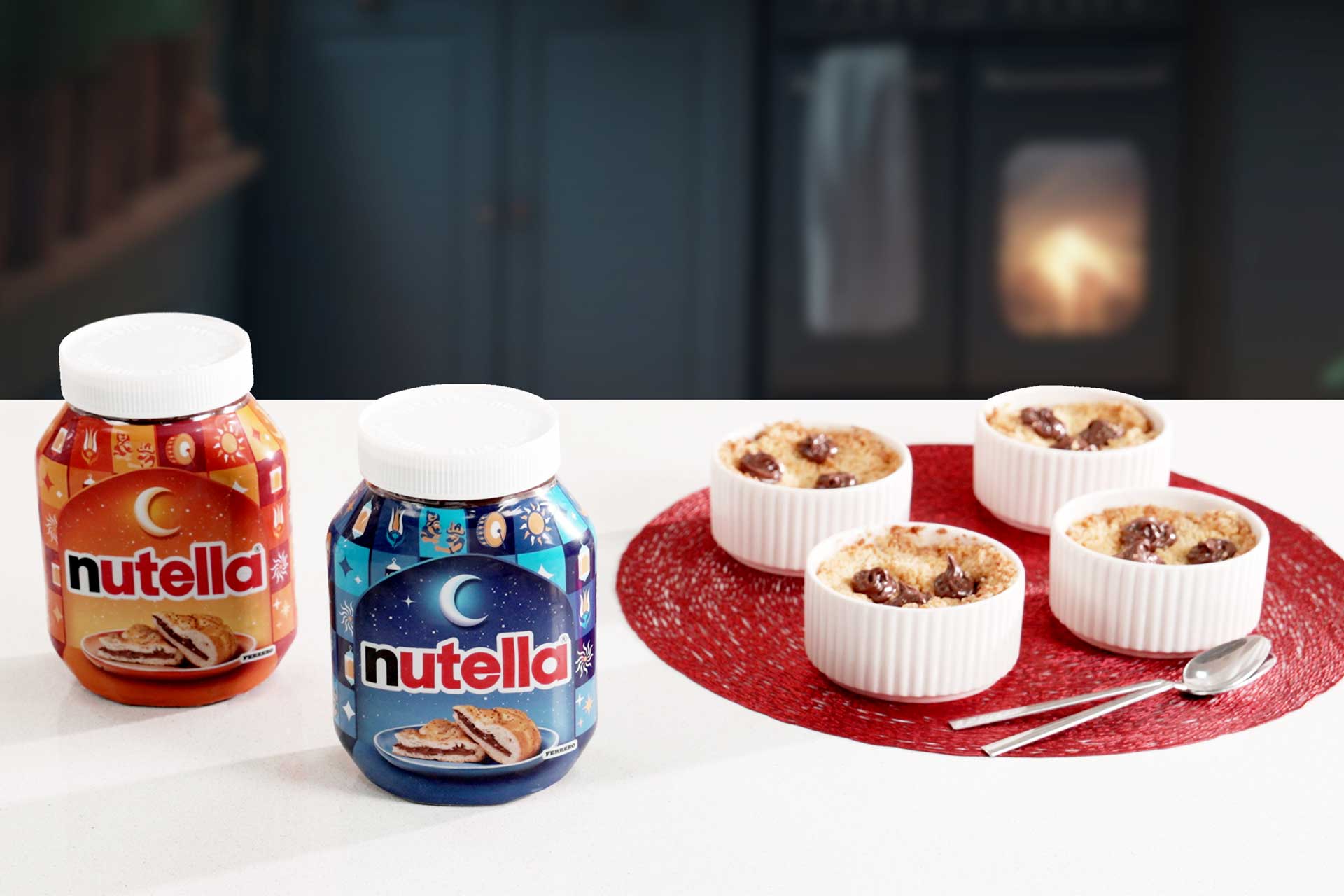 Nutella®'lı Elmalı Crumble