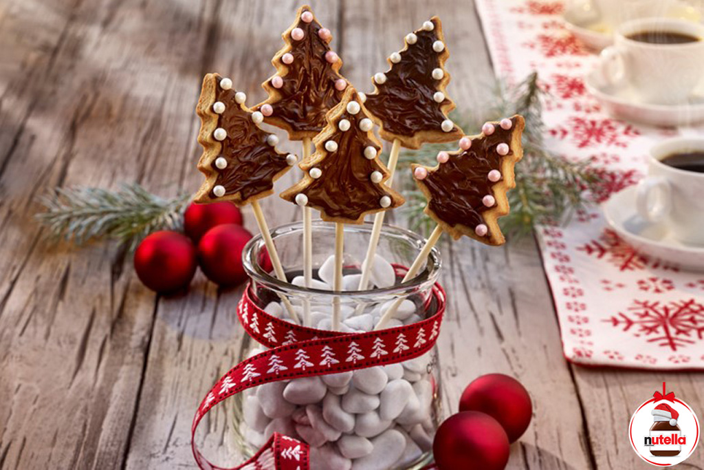 Christmas Cookie pops with Nutella® | Holiday Recipes
