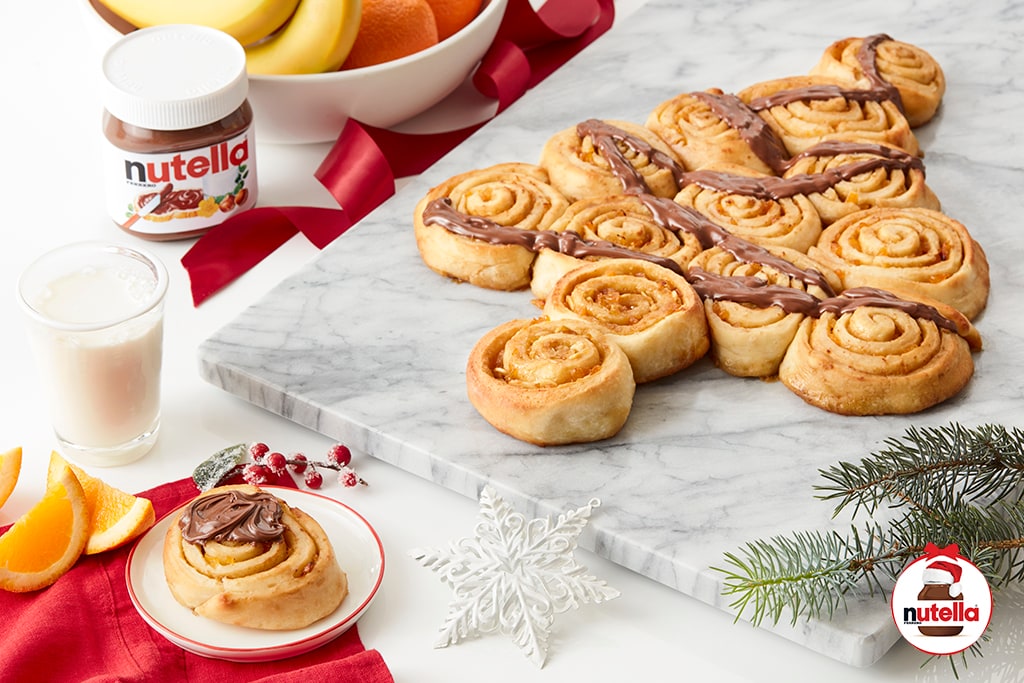 Christmas Sticky Buns with Apricot and Nutella® | Holiday Recipes