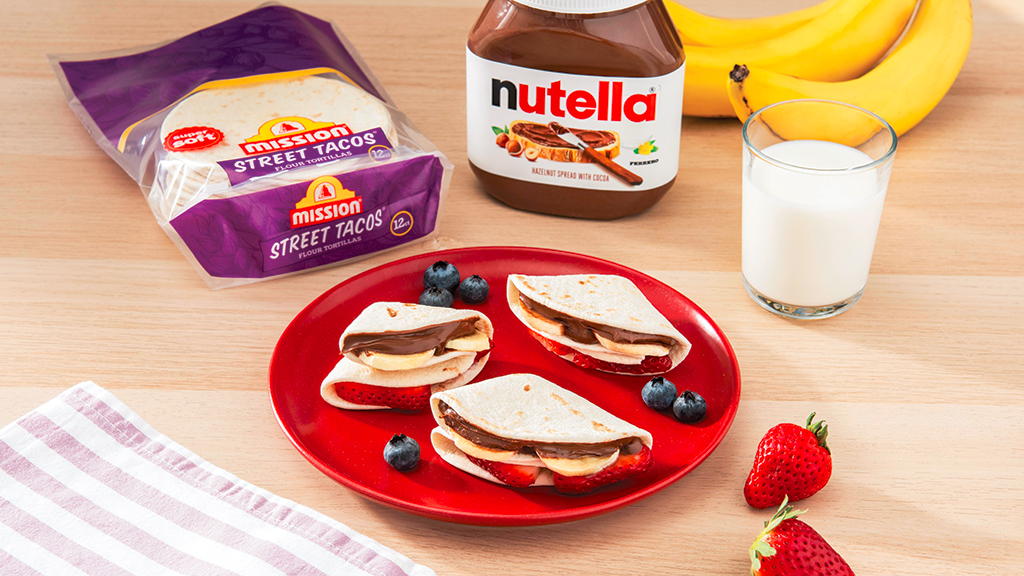 Mini Nutella Quesadillas with Nutella®