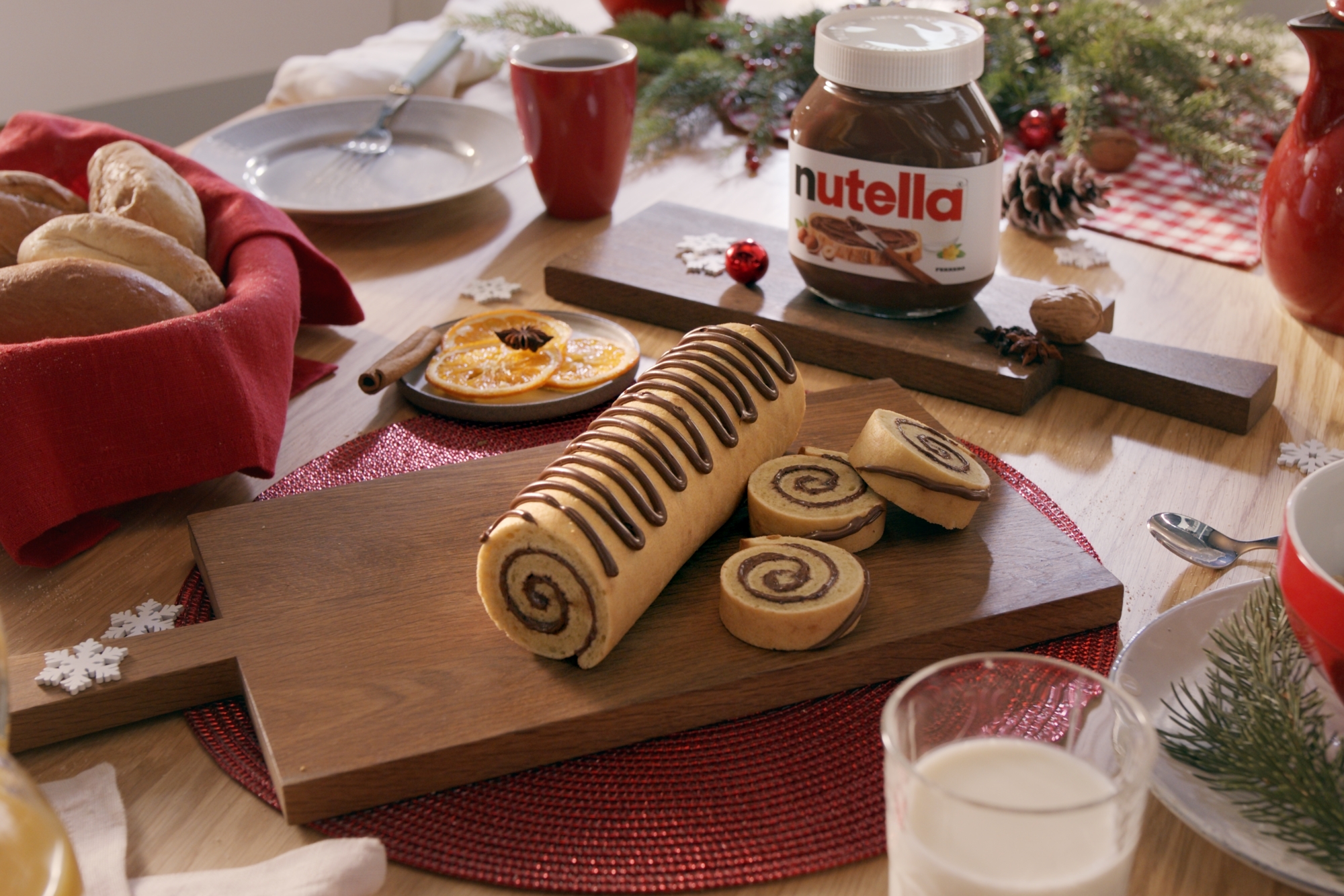 Christmas Yule Log by Nutella® | Holiday Recipes