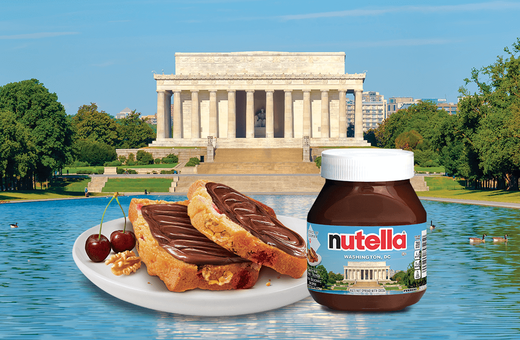 Cherry Nut Bread with Nutella®