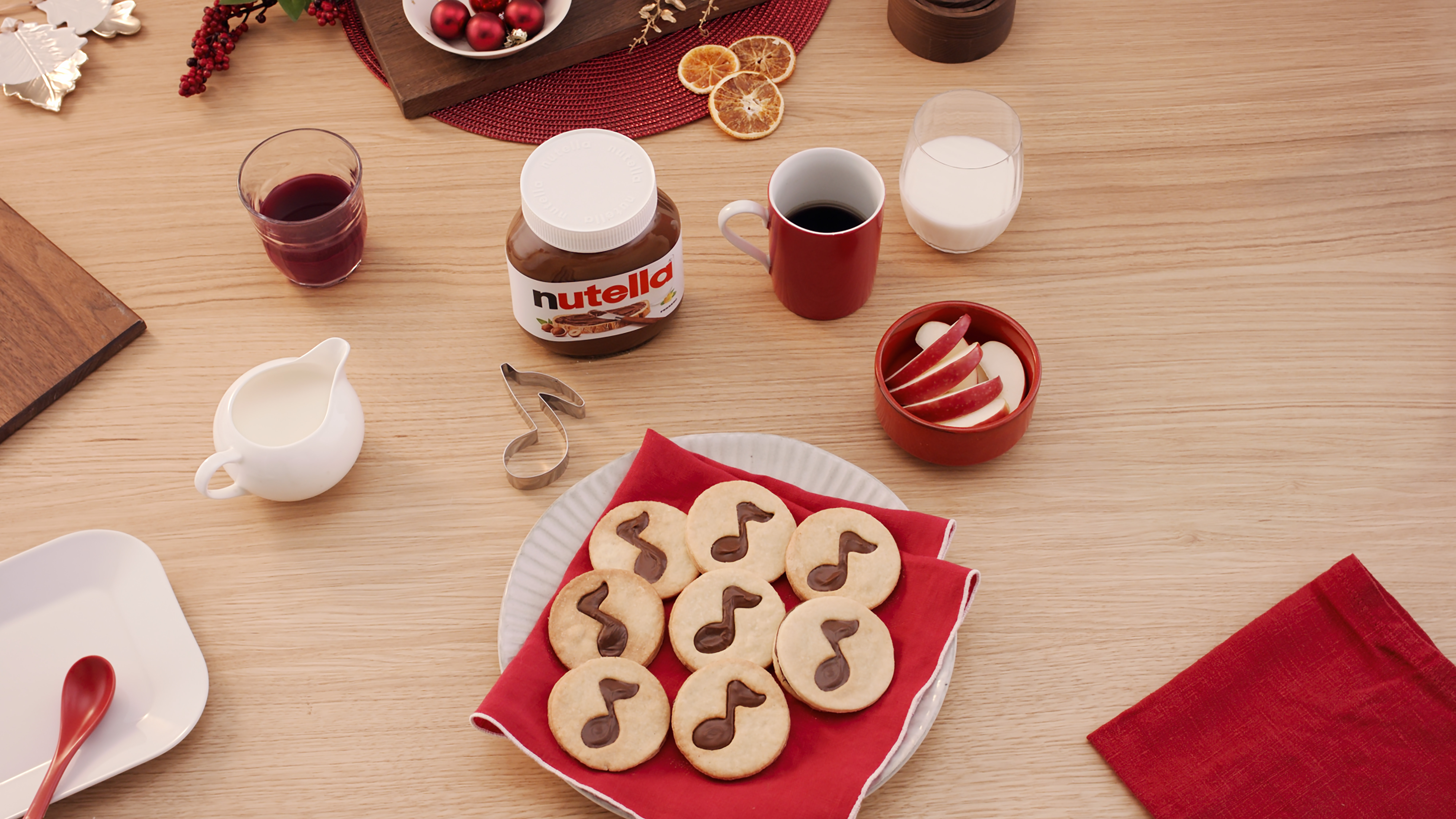 Christmas Note Cookies | Holiday Recipes | Nutella® US