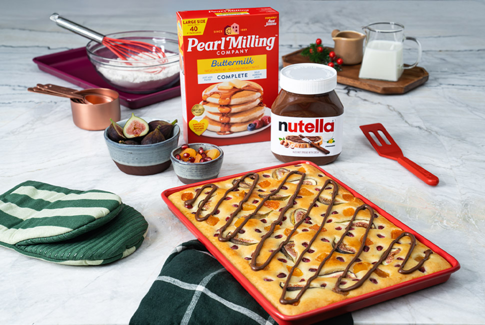 Sheet Pan Pancake | Recipe | Nutella® US